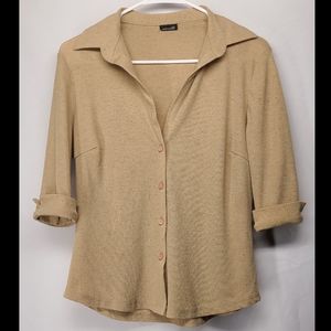 Sheer Beige 3/4 Sleeve